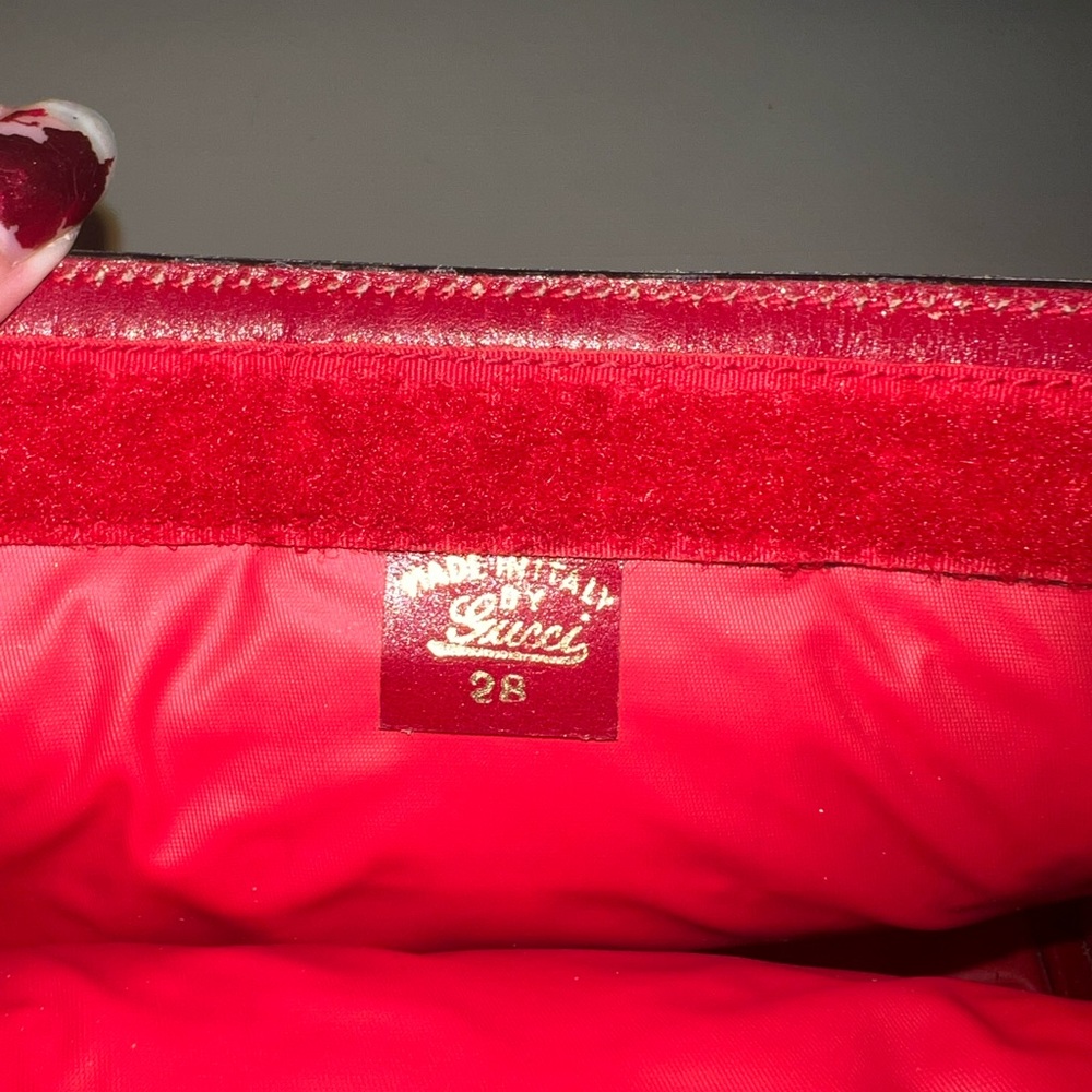 Authentic Vintage Gucci XL GG Monogram Clutch - Picture 4 of 5